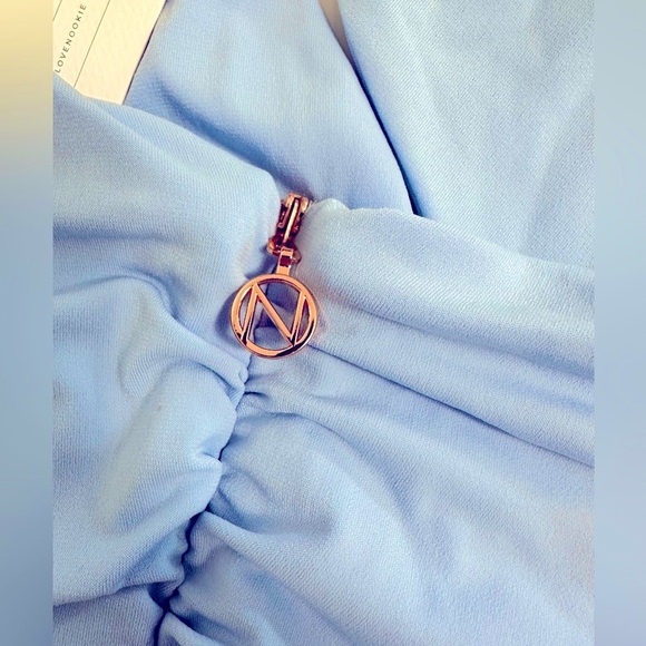 NWT Nookie Envy Midi Dress Blue sizes Medium & Large - Picture 6 of 9